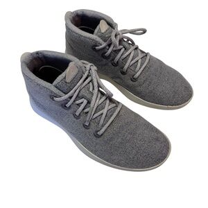 Allbirds Gray Wool Runner High Top Running Shoes Size M11 Athletic